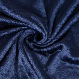 Myntra Elegant Homes Blue 300 TC King Wool Bedsheet Set 2.7 m x 2.7 m image 2