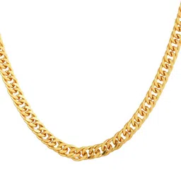 Roadster Men Brass Gold-Plated S-Hook Handcrafted Minimal Chain image 2