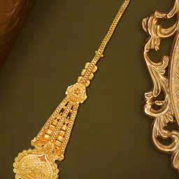 arch fashion Micron Gold Plated Maangtika-picture-13