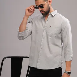 BS BLUE SQUAD Men Slim Fit Opaque Casual Shirt-picture-28