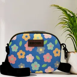 Anouk Printed Jute Sling Bag-picture-53