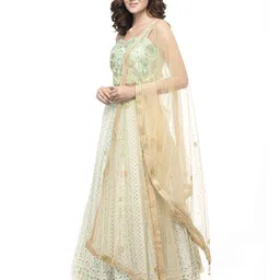 A R SILK DUPATTA HUB Ethnic Motifs Embroidered Dupatta with Beads and Stones-picture-34