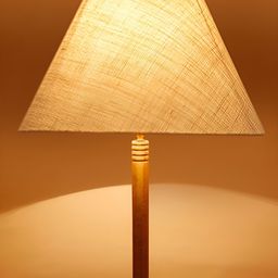 Devansh Brown & White Wooden Floor Lamp-picture-5