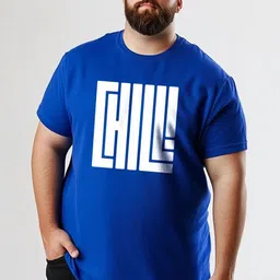 Toodle Plus Men Plus Size Cotton Printed T-shirt-picture-22