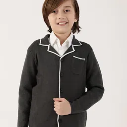 One Friday Boys Polyester Cardigan-image-30