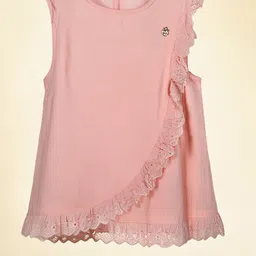 Purple United Kids GIRLS Pink Cotton Top-picture-44