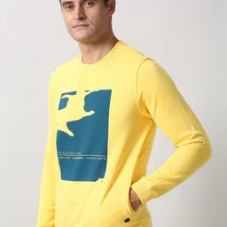 Peter England Casuals Men Printed Pullover Sweatshirt image 5