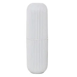 Kuber Industries White Striped Plastic image 5