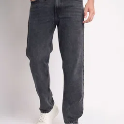 Bene Kleed Men Relaxed Fit Mid-Rise Light Fade Pure Cotton Jeans-picture-14
