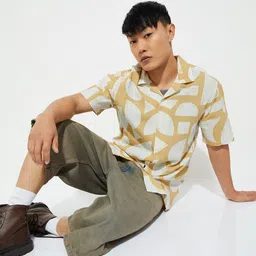 max Men Printed Casual Shirt image 4