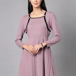 Mafadeny Fit & Flare Dress-image-58