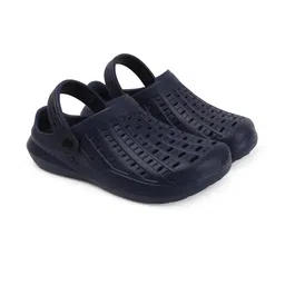 Kook N Keech Men Navy Blue Croslite Clogs image 5