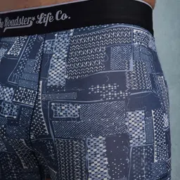 The Roadster Lifestyle Co Pack Of 3 Printed Breathable Trunks image 2