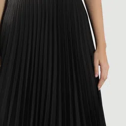 Vero Moda Pleated A-Line High Rise Skirt image 5