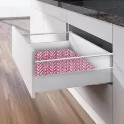 Mopak Decor Pink Set of 1 Regular Shelf Liner Organisers image 4