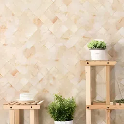 Asian royal White & Beige Printed Waterproof Wallpaper-image-19