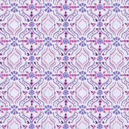 BOMBAY DYEING Purple & White Floral 120 TC Pure Cotton Single Bedsheet With 1 Pillow Cover image 3