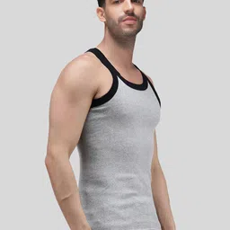 Amul Comfy Pack of 4 Men Gym Vest image 3