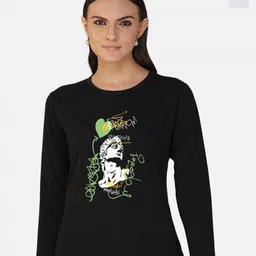 Metronaut Women 2 Printed Bio Finish Applique T-shirt-picture-39