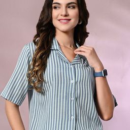 all about you Women Striped Shirt Style Top-picture-12