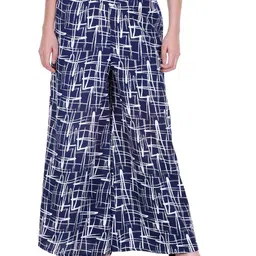 DressBerry Women Floral Printed Relaxed Easy Wash Trousers-image-19