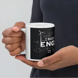 Mr UVD White Ceramic Cup image 4