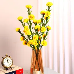 ARICK DECOR Yellow 2 Pieces Artificial Flower-image-61