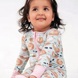 THE PLUSH CLUB Infants Printed Rompers-image-2