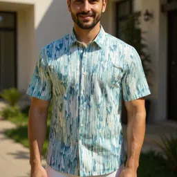 Roadster The Lifestyle Co. Abstract Printed Cotton Casual Shirt-picture-27