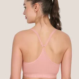 POOJA RAGENEE Multi Non-Wired Non Padded Seamless Workout Bra image 3