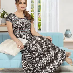 Inner Beats Women Multi Nightdress-picture-37