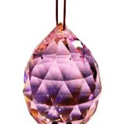 numeroastro Pink Crystal Glossy Tiny Feng Shui Ball - 1.5 In image 2