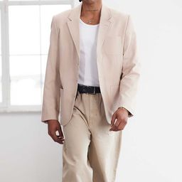 Trendyol Women Lapel Collar Solid Cotton Casual Tailored Jacket-image-31