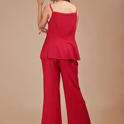 Tikhi Imli Embroidered Square Neck Top With Trousers Co-Ords image 2