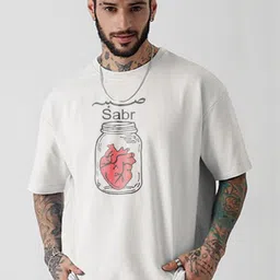 MaverIQ Oversized Graphic Printed Organic Cotton T-Shirt-picture-37
