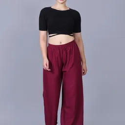 ADITIENTERPTISE Women Flared Trousers image 2