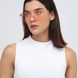 ZAADRAN Unisex Oversized Sunglasses with Polarised and UV Protected Lens image 2