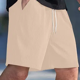 KAJARU Men Textured Shorts image 3