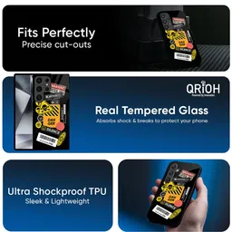 QRIOH Typography Printed Samsung Galaxy S25 Ultra Back Case Mobile Accessories image 2