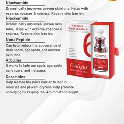 COSDERMA Super Complex 6 Intense Bright Plus Serum For Dark Spots - 50 ml image 3