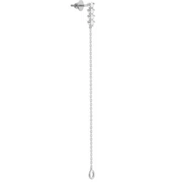 GIVA 92.5 Sterling Silver Rhodium-Plated Zircon Studded Evangeline Dangler Drop Earrings image 2