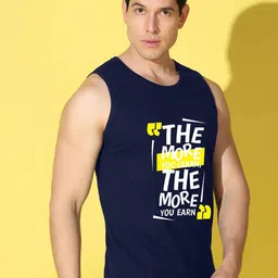 WOOSTRO Pack of 2 Printed Combed Cotton Innerwear Vests with Intelliease Technology image 4