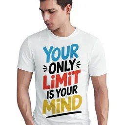 Seekbuylove Men Typography Printed Regular Fit Round Neck Cotton Bio Finish T-shirt-image-37