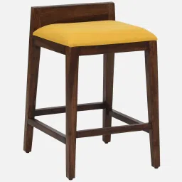 woodsworth from pepperfry Oakland Sheesham Wood Bar Chair In Provincial Teak Finish image 5