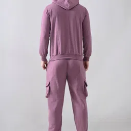 BAESD Men High-Rise Full Sleeve Hoodie Tracksuit image 4