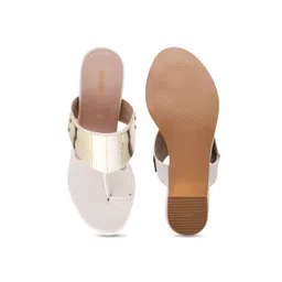 Anouk Solid Mid-Top Party Block Sandals image 4