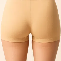 Apraa & Parma Pack of 2 Mid-Rise Antimicrobial Boyshort Briefs AP SBT-33 Skin,Olive XS-2 image 4