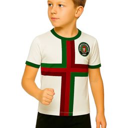 dostitch Boys White Typography Printed Dri-FIT T-shirt-picture-6