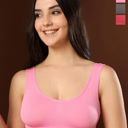 PAAVKI Women Pack Of 3 Full Coverage Non Padded & Non-Wired Bra-picture-19