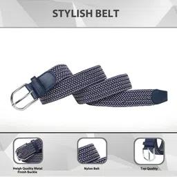 Metronaut Men Textured Belt image 4